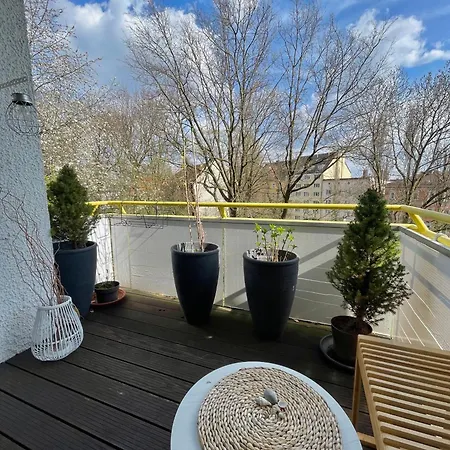 Appartement Modernes Designer Mit Balkon 5 Min Zum Oktoberfest &