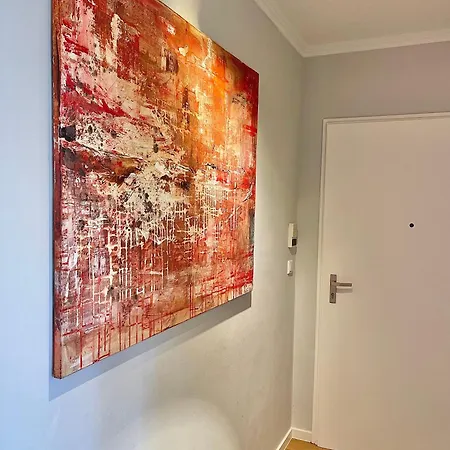 Apartment Modernes Designer Mit Balkon 5 Min Zum Oktoberfest &